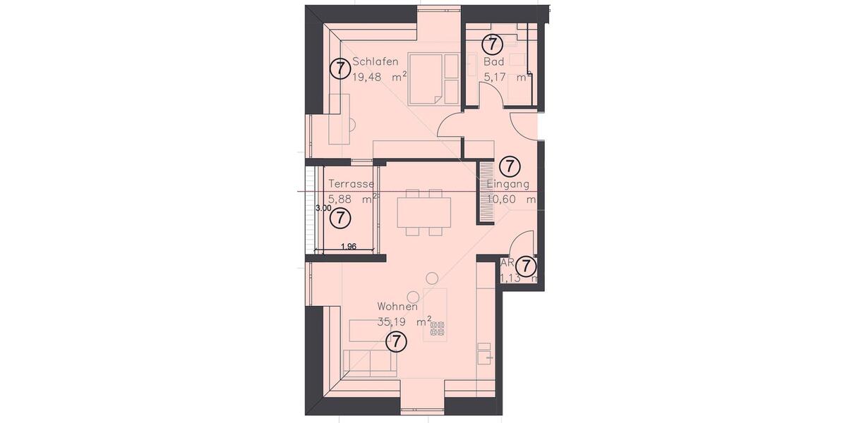 Einfamilienhaus Germering - 2 Zimmer, 75 m&sup2;, 1.650&euro; | Angebot:26002178