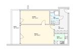 Etagenwohnung Lübeck Sankt Jürgen - 2 Zimmer, 62 m&sup2;, 179.000&euro; | Angebot:26362676