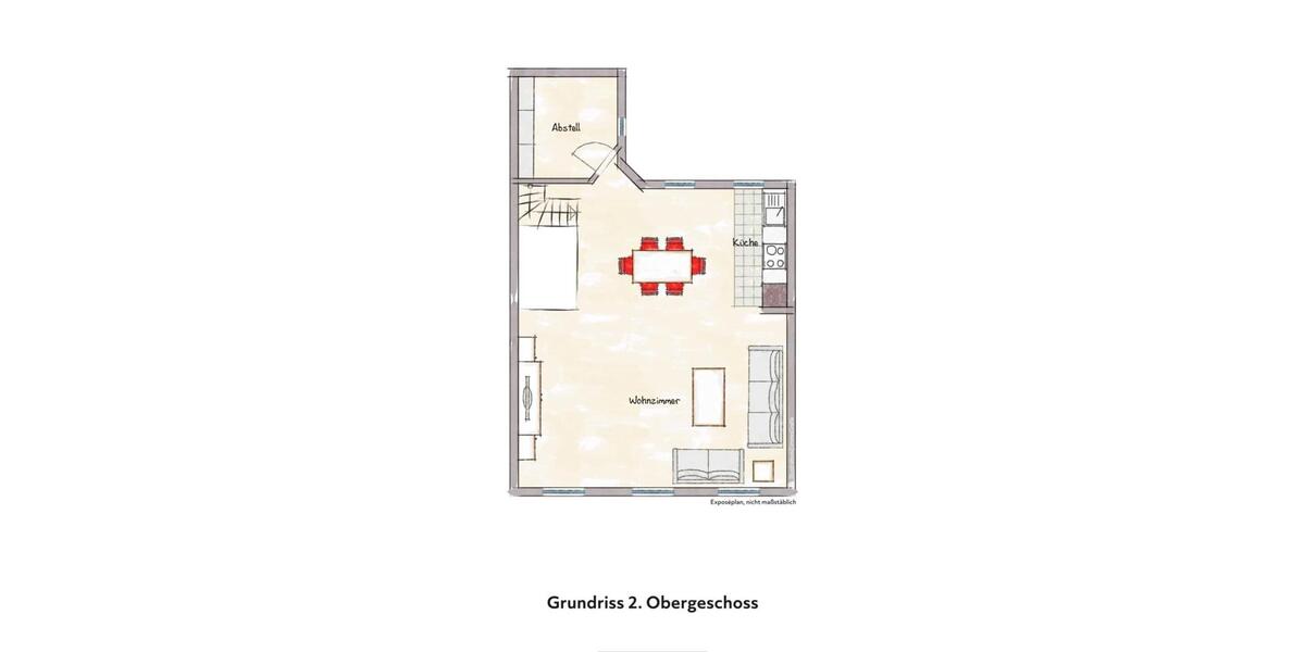Maisonettenwohnung Itzehoe - 2.5 Zimmer, 89 m&sup2;, 625&euro; | Angebot:25048461