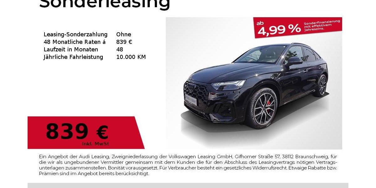 Audi SQ5 6.500 km 83.980 &euro; Fürth 90763