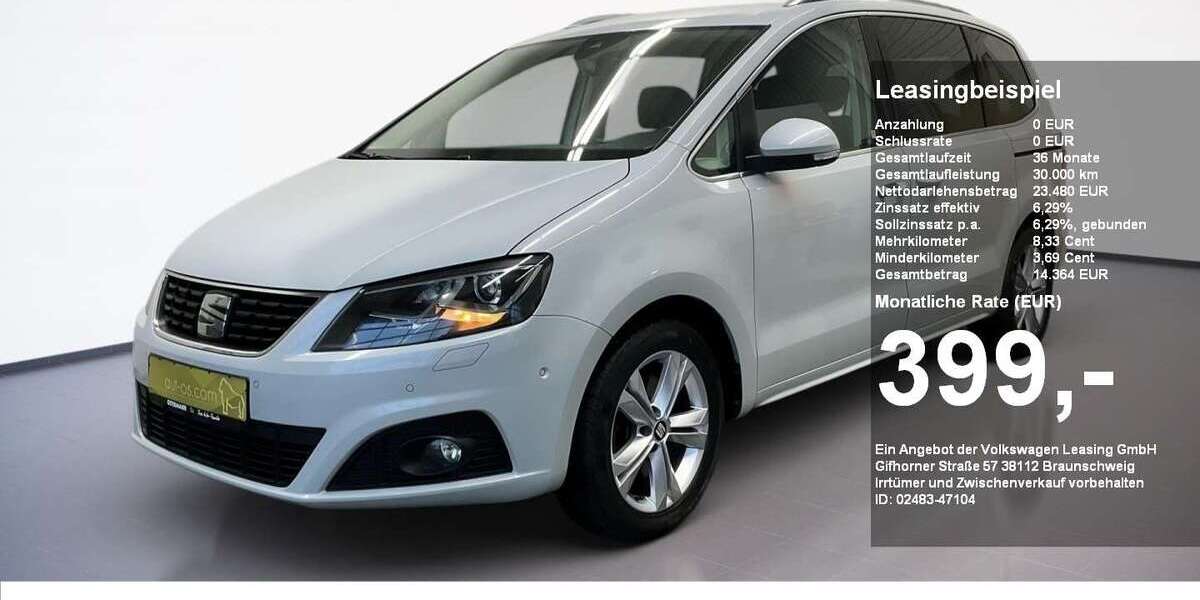 Seat Alhambra 105.000 km 23.480 &euro; Eggenfelden LK Pfarrkirchen 84307