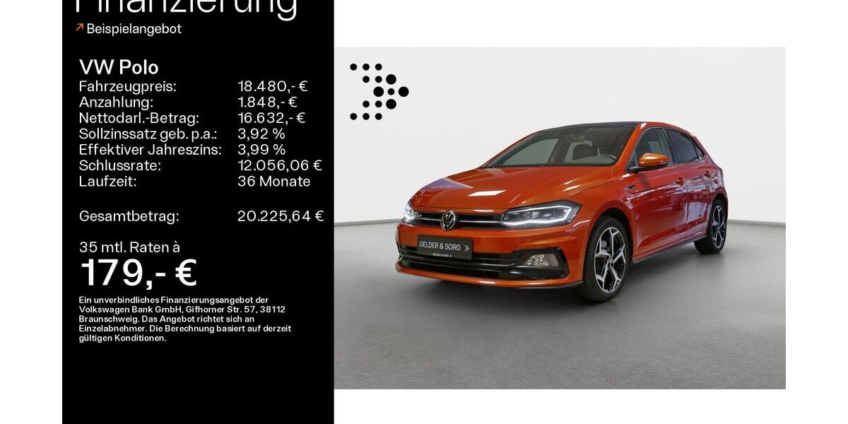 VW Polo 64.800 km 16.480 &euro; Ebern 96106