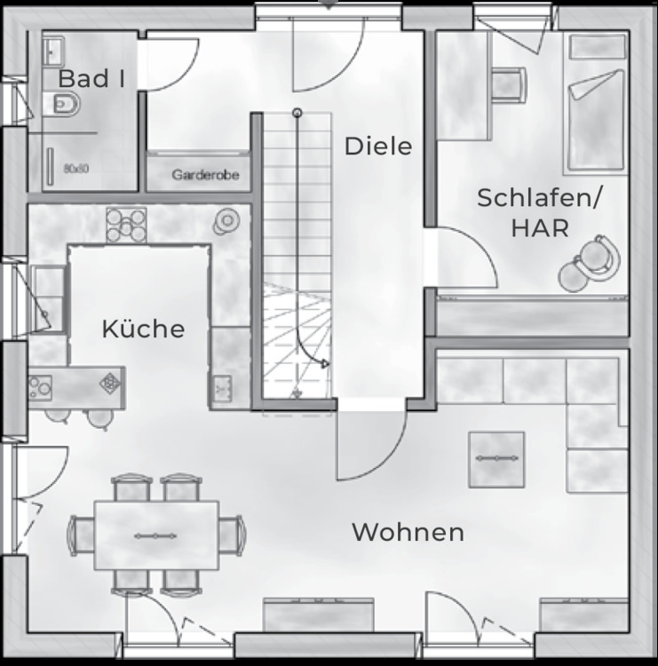 Frei geplantes Neubau-Einfamilienhaus in Berlin-Mahlsdorf - Bahnhofsnahe Lage, inkl. Grundstück 5 zimmer