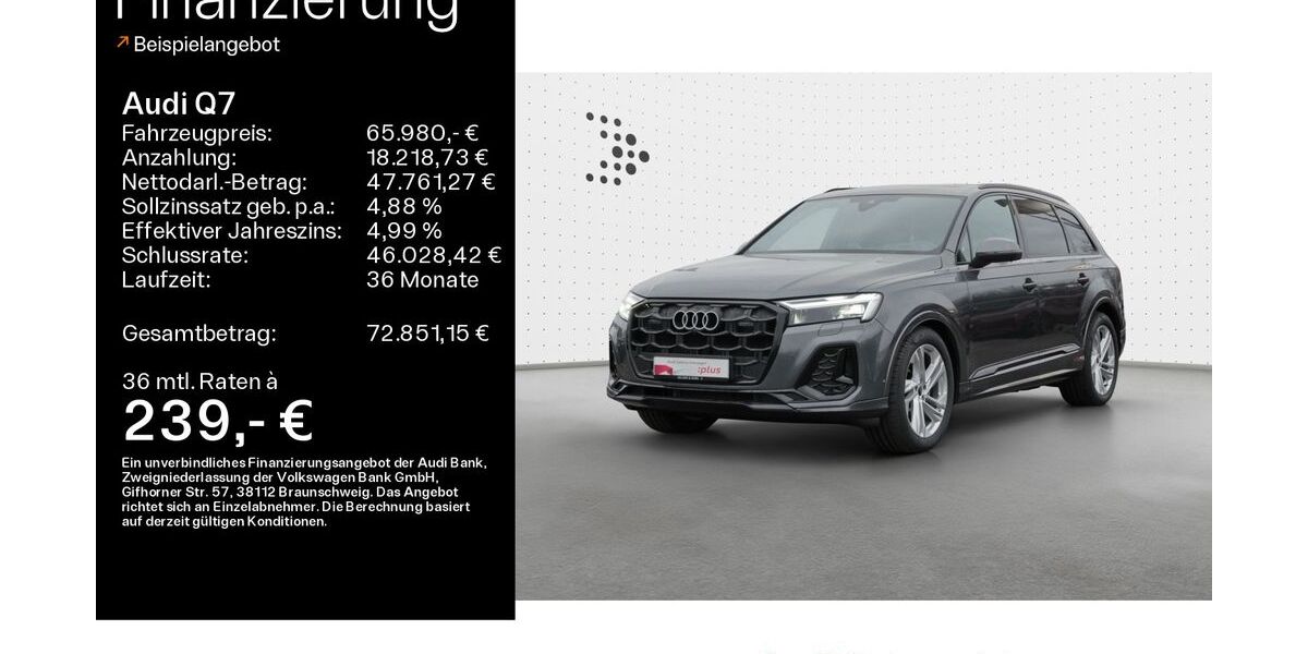 Audi Q7 30.200 km 65.980 &euro; Haßfurt 97437