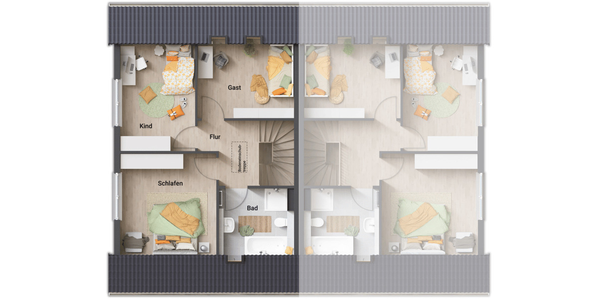 Doppelhaushälfte Gütersloh Spexard - 4 Zimmer, 128 m&sup2;, 432.555&euro; | Angebot:26843980