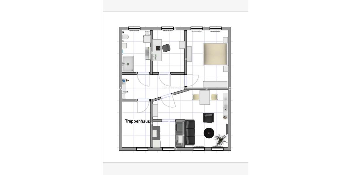 Etagenwohnung Trier Kürenz - 3 Zimmer, 79 m&sup2;, 1.100&euro; | Angebot:26627026