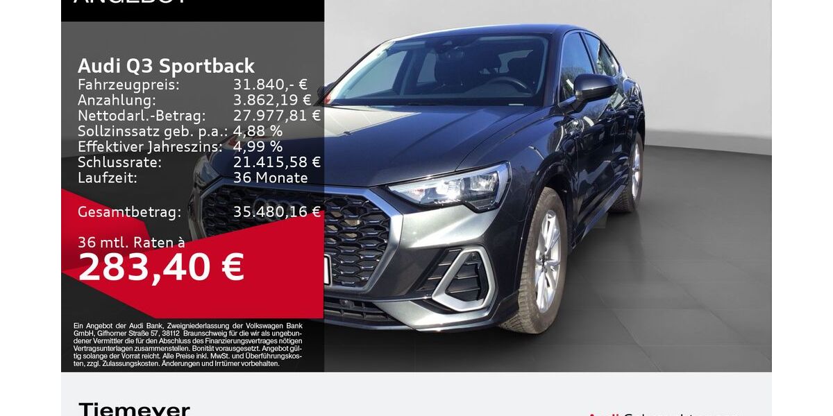 Audi Q3 49.958 km 30.880 &euro; Gelsenkirchen 45894