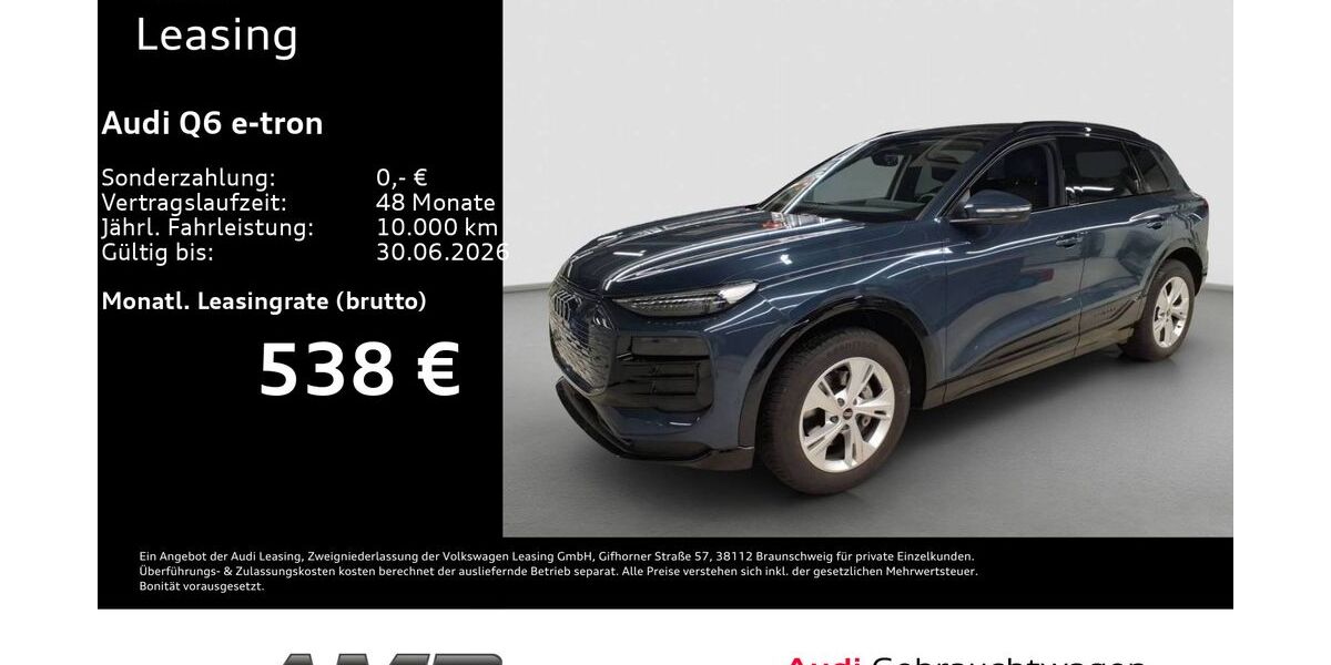 Audi Q6 e-tron 8.860 km 51.190 &euro; Borna 04552