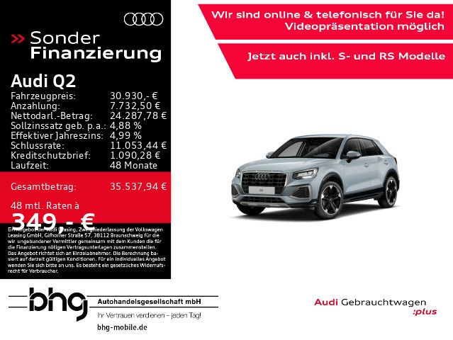 Audi Q2 3.734 km 30.930 &euro; Binzen 79589