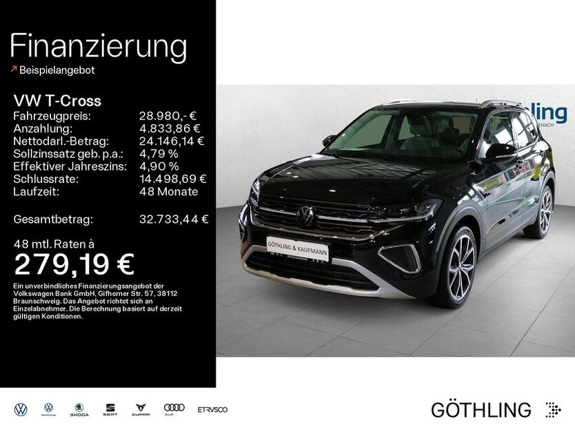 VW T-Cross 1.900 km 28.980 € Eisenach 99817