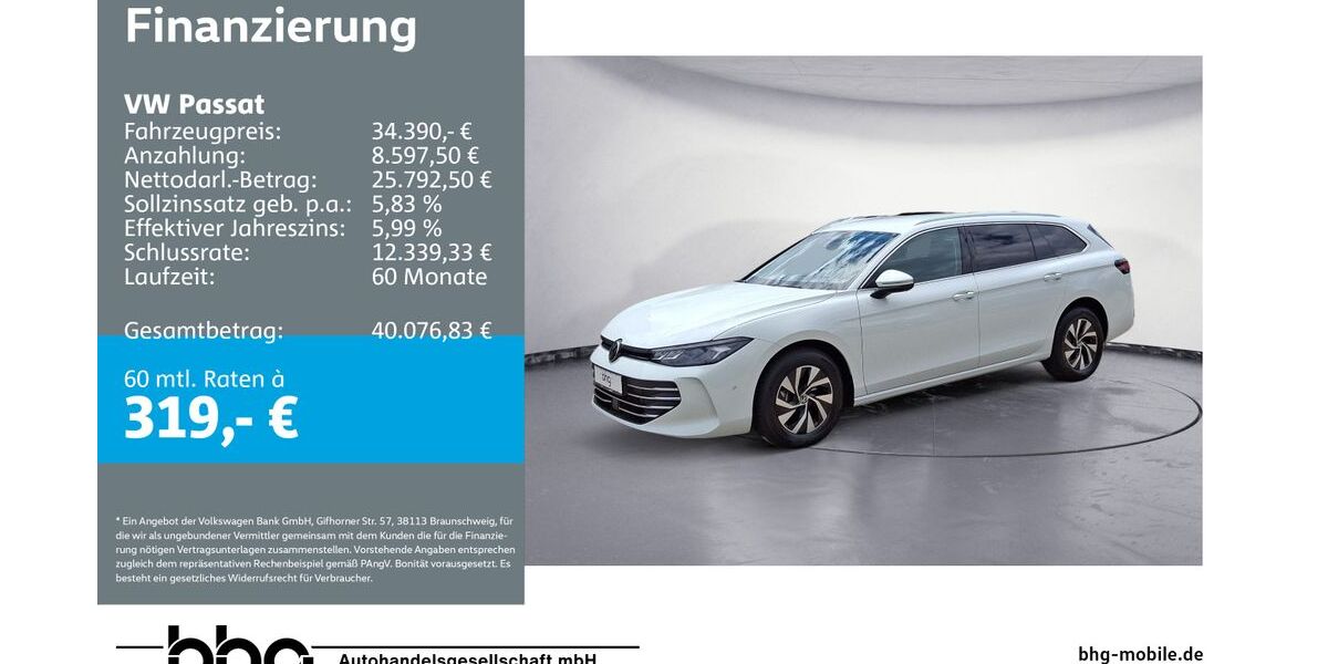 VW Passat 12.421 km 33.790 &euro; Freiburg 79115