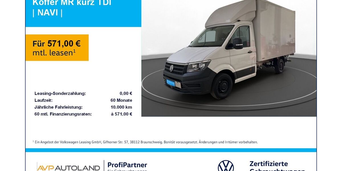 VW Crafter 59.976 km 33.700 &euro; Plattling 94447