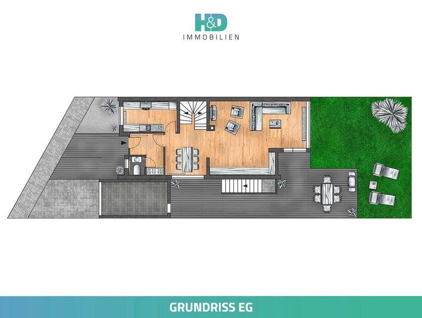 Reiheneckhaus mit großer Wohnfläche in zentraler Mettmanner Lage 5 zimmer