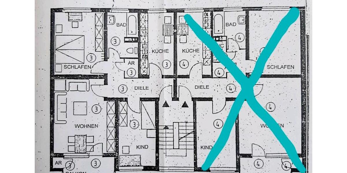Eigentumswohnung in ruhiger Lage 3 zimmer