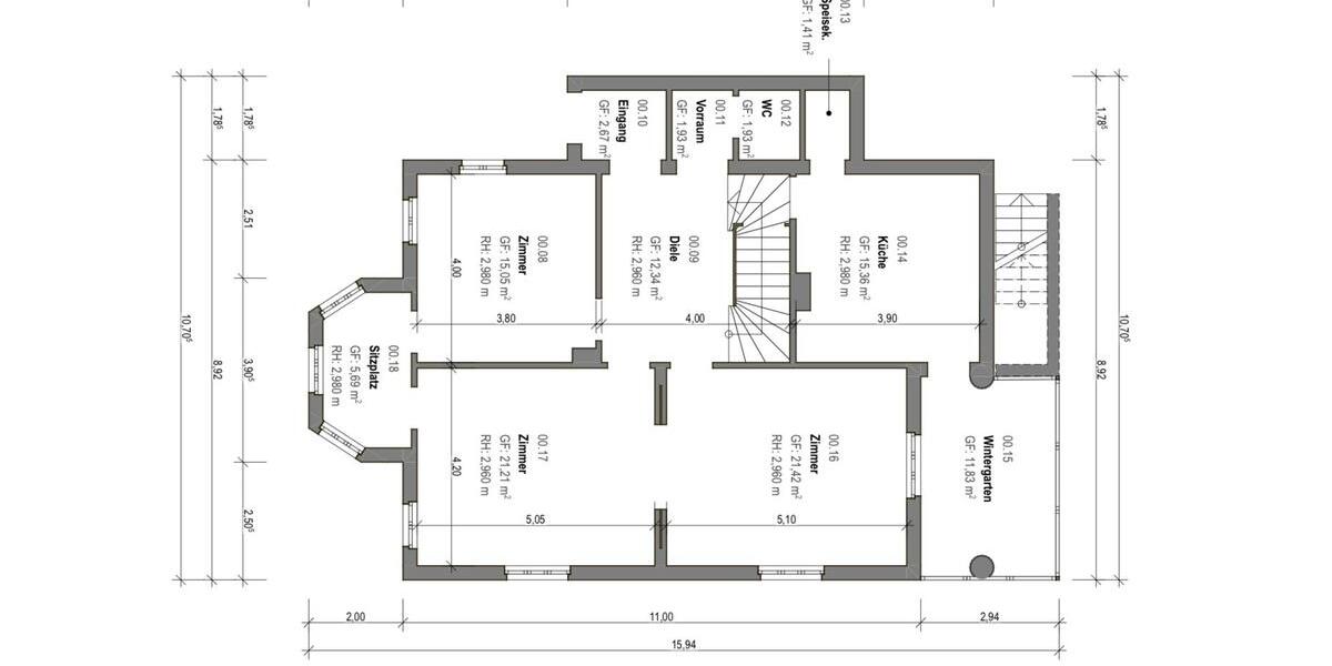 Villa Nordhausen - 10 Zimmer, 230 m&sup2;, 448.000&euro; | Angebot:26819036