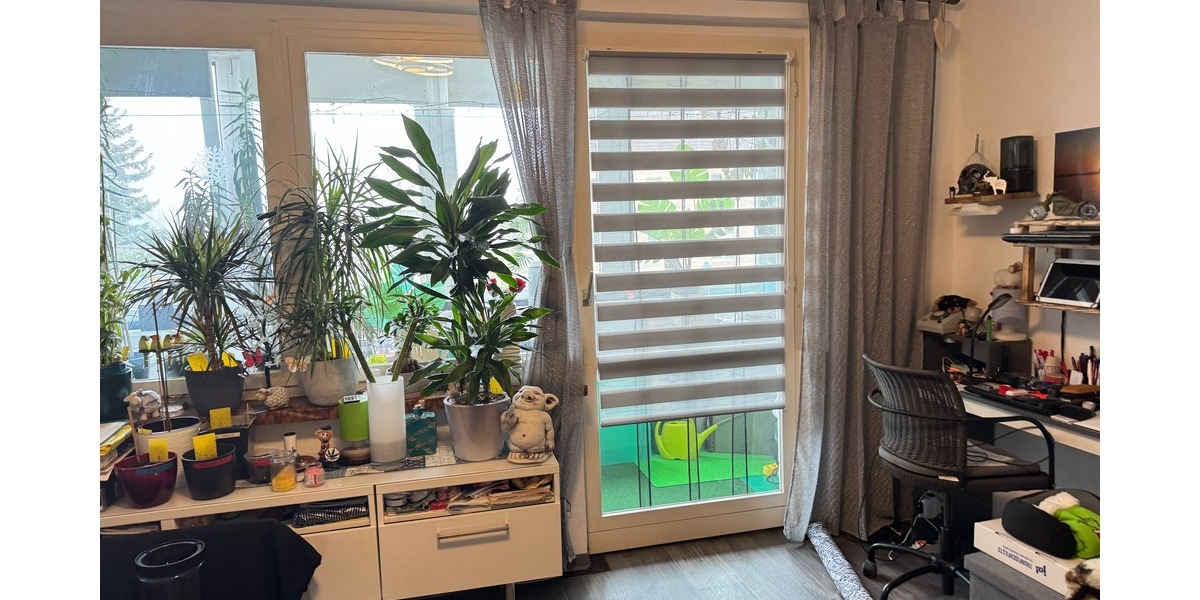 Ruhige helle 2,5-Zimmer-Wohnung im 1.OG mit Balkon vermietet zu verkaufen - Appartement Rhäsa Rhäsa | Angebot:26287314