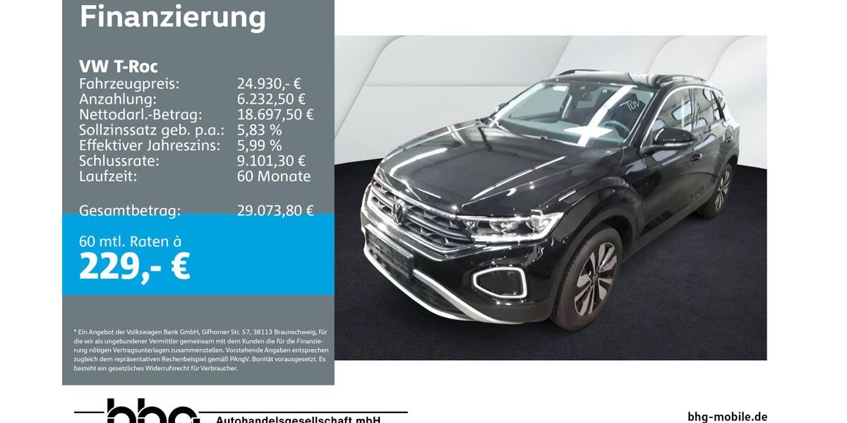 VW T-Roc 36.256 km 24.930 &euro; Reutlingen 72770