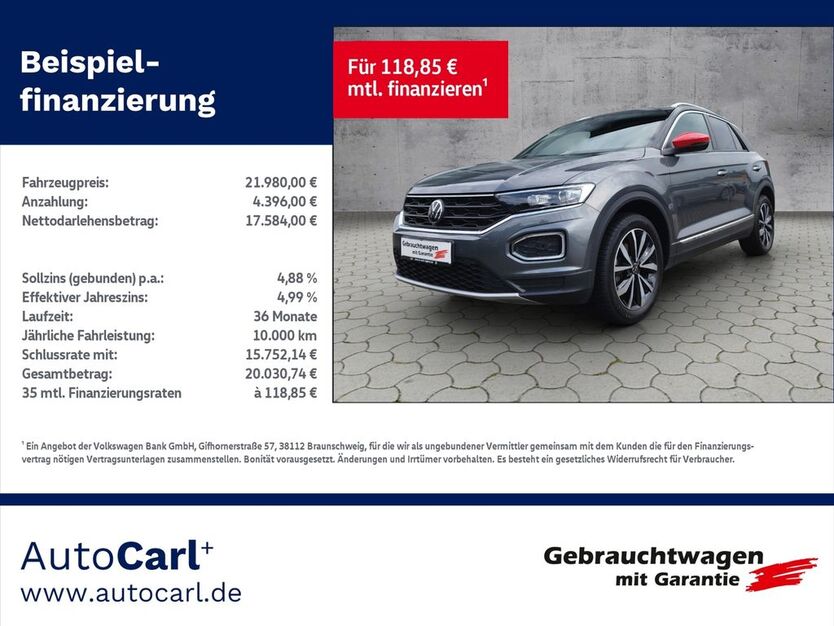 VW T-Roc 32.700 km 21.980 € Plauen 08527