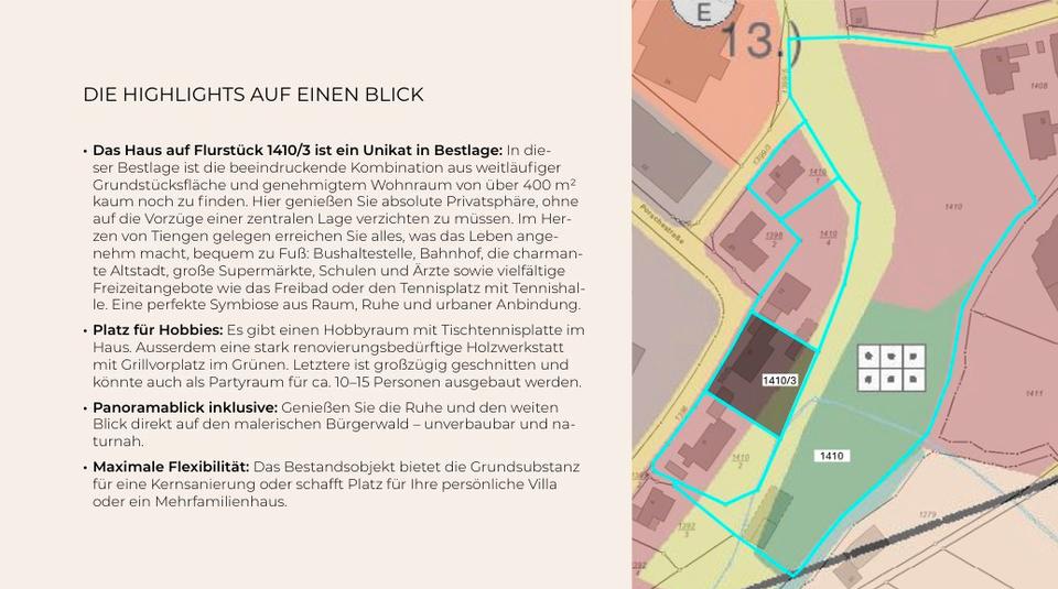 Einfamilienhaus Waldshut-Tiengen Tiengen - 11 Zimmer, 420 m&sup2;, 890.000&euro; | Angebot:26870753