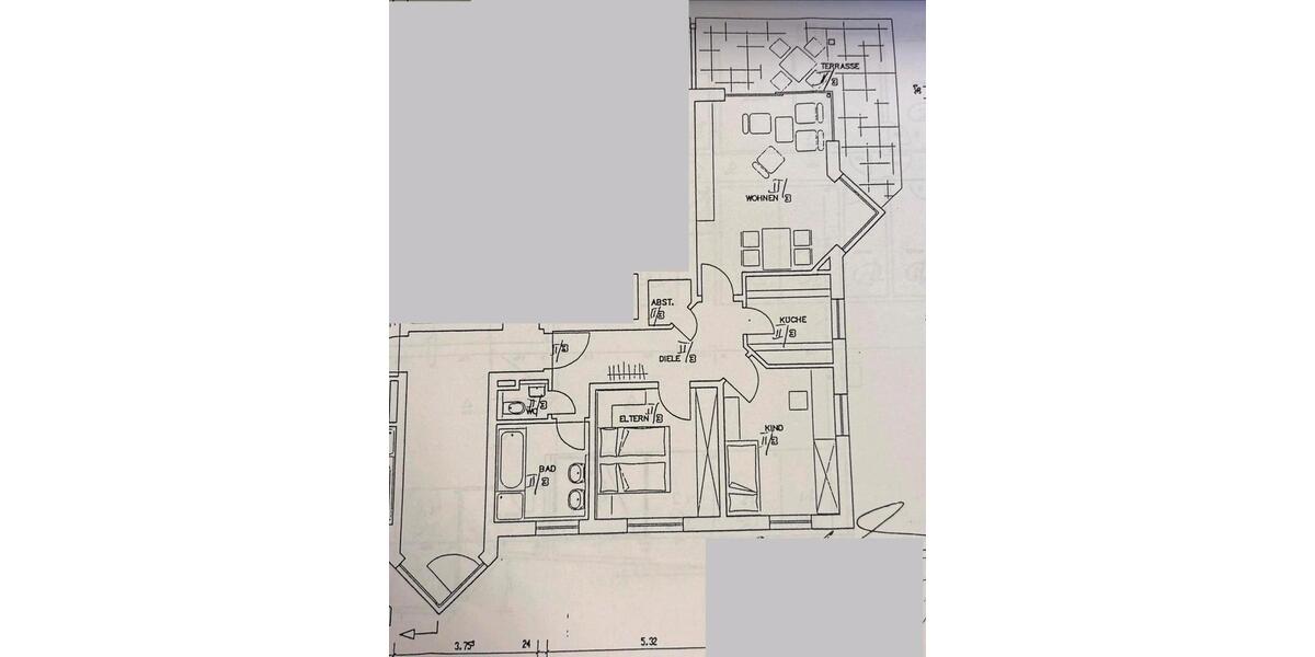 Erdgeschoßwohnung Sonthofen - 3 Zimmer, 79 m&sup2;, 450.000&euro; | Angebot:25324030