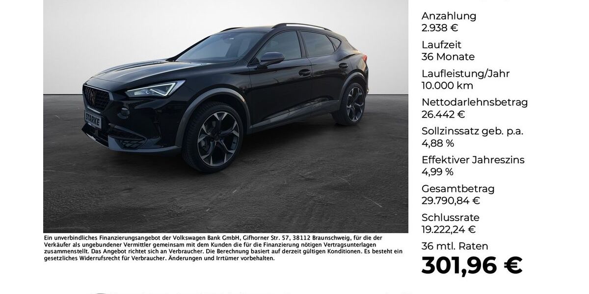 Cupra Formentor 25.200 km 29.380 &euro; Vechta 49377