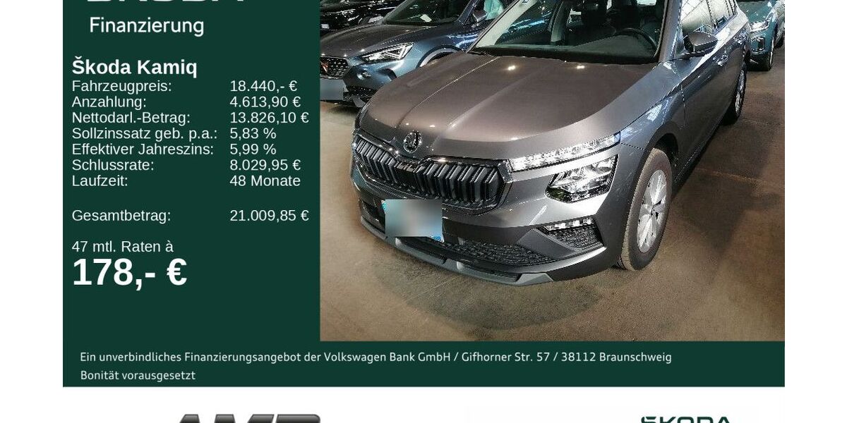 Skoda Kamiq 20.490 km 18.440 &euro; Borna 04552