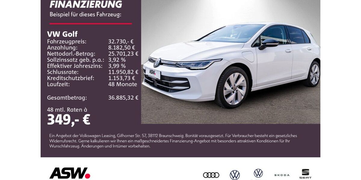 VW Golf 14.500 km 32.730 &euro; Weinsberg 74189