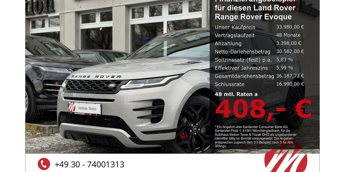 Land Rover Range Rover Evoque 99.000 km 33.980 &euro; Berlin 12305
