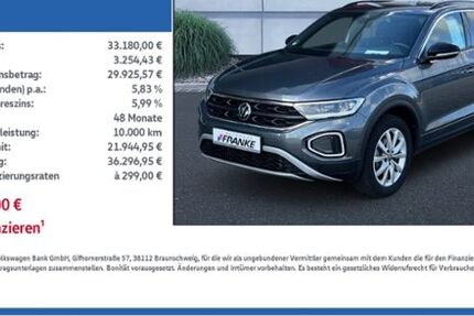 VW T-Roc 12.230 km 32.839 &euro; Radeberg 01454