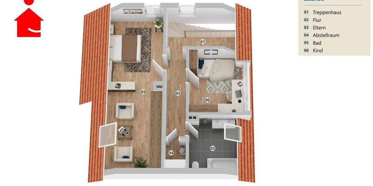 Einfamilienhaus Recke Steinbeck - 4 Zimmer, 121 m&sup2;, 167.000&euro; | Angebot:25771423