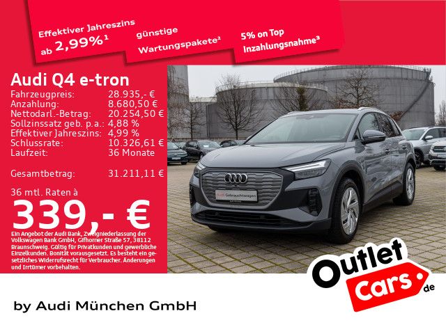 Audi Q4 e-tron 24.694 km 28.935 &euro; München 80935