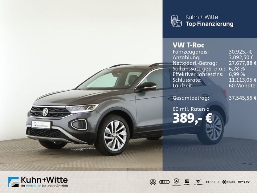 VW T-Roc 12.782 km 30.925 € Jesteburg 21266