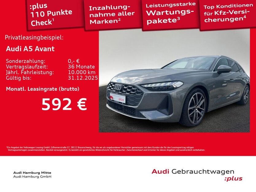 Audi A5 15.446 km 54.440 € Hamburg 22529