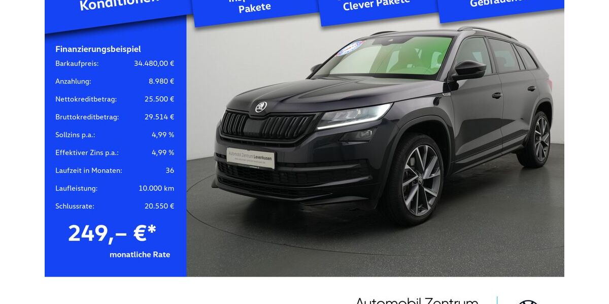 Skoda Kodiaq 78.704 km 34.480 &euro; Leverkusen 51379