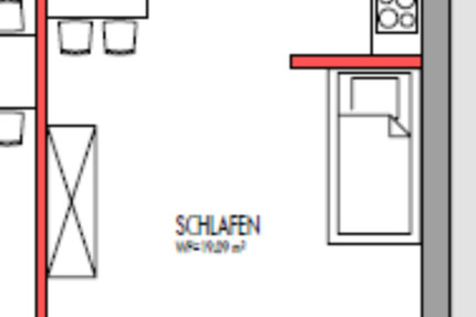 Wohnung Wernberg-Köblitz Köblitz - 1 Zimmer, 45 m&sup2;, 495&euro; | Angebot:24571392