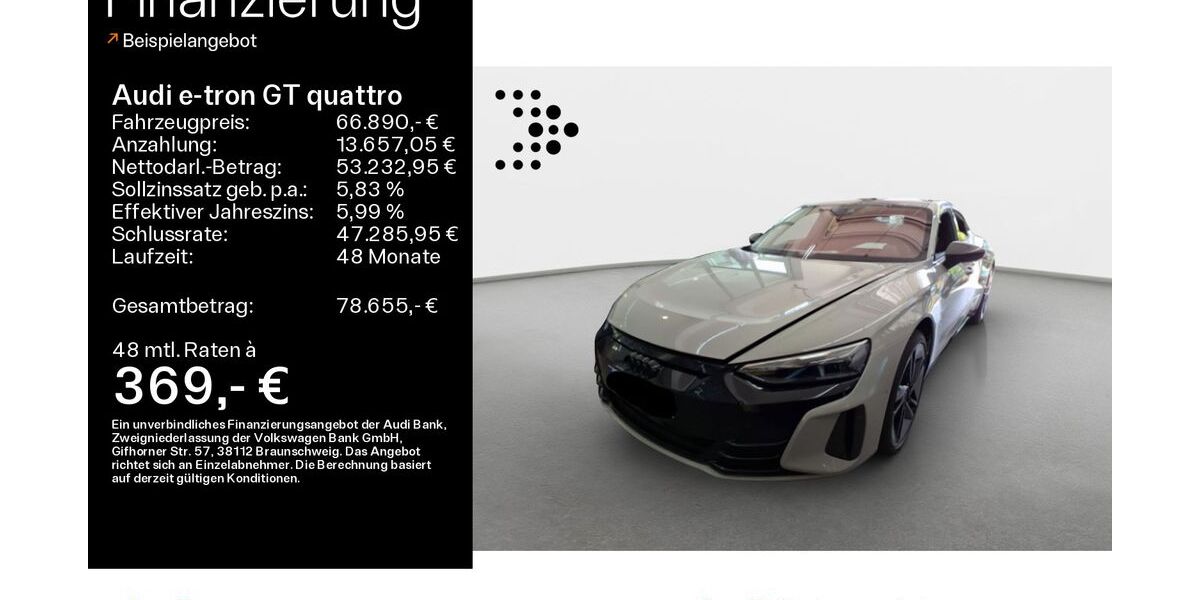 Audi e-tron GT 54.094 km 66.890 &euro; Hofheim 65719