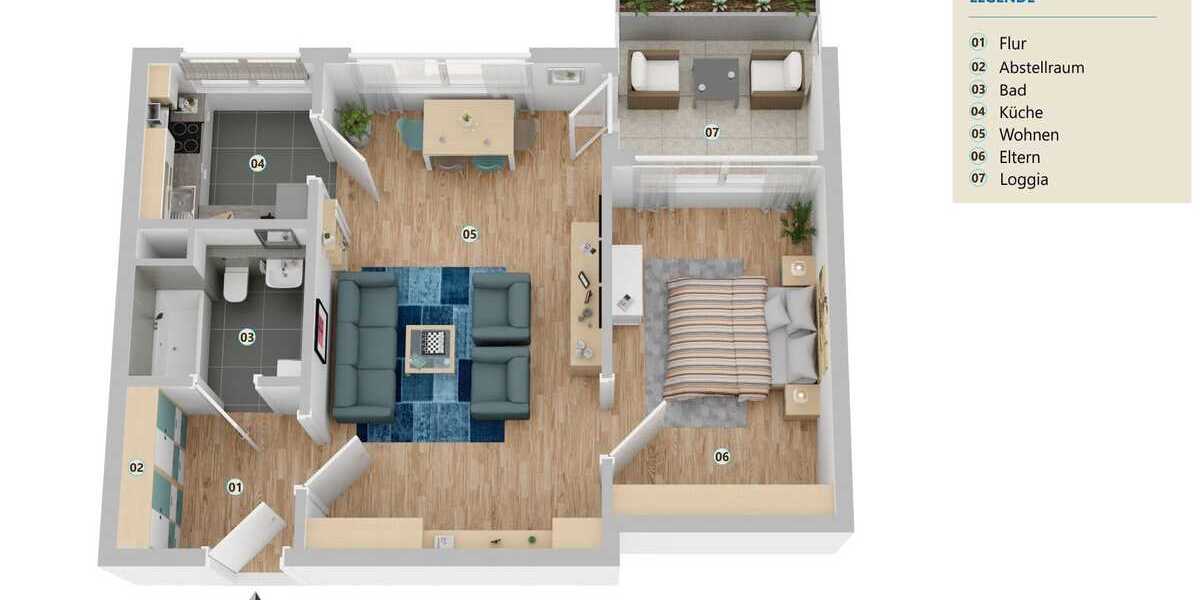 Kapitalanlage oder Eigennutzung?! - Etagenwohnung Hildesheim Ochtersum | Angebot:26966004