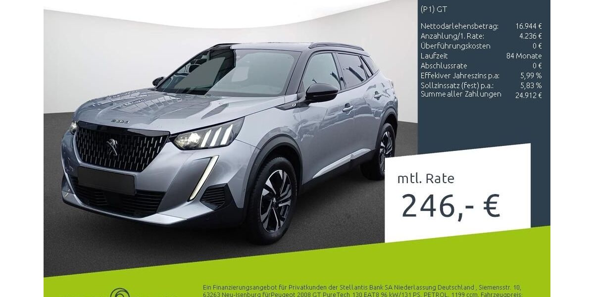 Peugeot 2008 46.622 km 21.180 &euro; Borken 46325