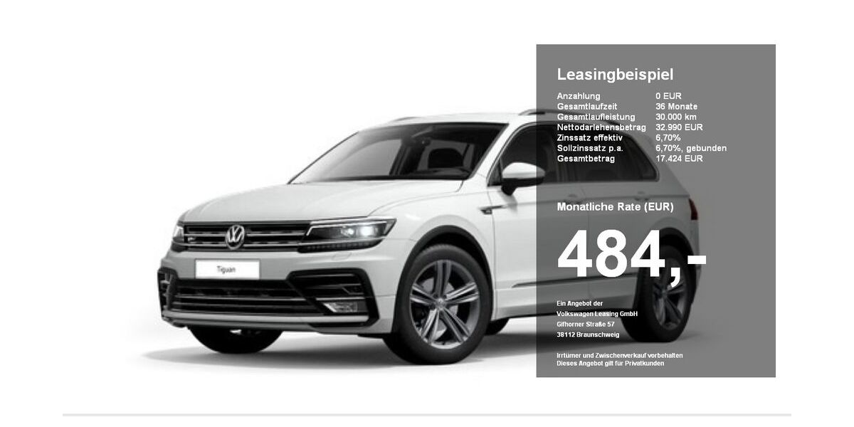 VW Tiguan 32.409 km 32.790 &euro; Plattling 94447