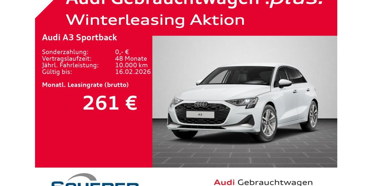 Audi A3 25.445 km 30.990 &euro; Homburg 66424