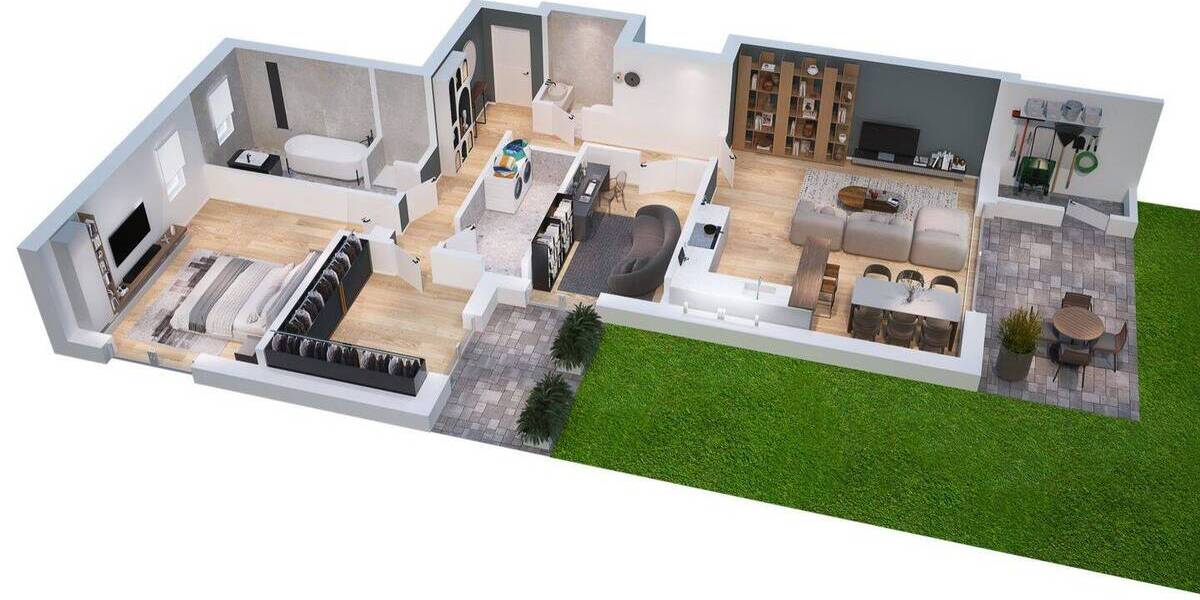 Etagenwohnung Achim Baden - 4 Zimmer, 135 m&sup2;, 639.000&euro; | Angebot:26128197