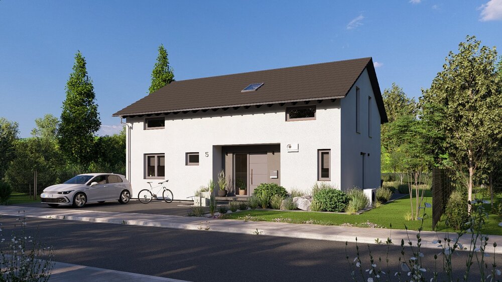 Modernes Einfamilienhaus in Randlage mit Bergsicht - Einfamilienhaus Wangen im Allgäu Deutschland | Angebot:27338367