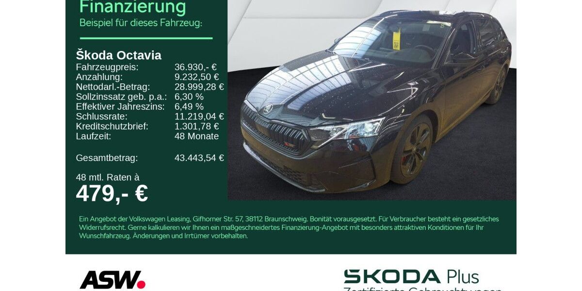 Skoda Octavia 26.500 km 36.330 &euro; Heilbronn 74076