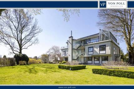 Urbanes Wohnen mit Naturflair: Lichtdurchflutete Terrassenwohnung mit Pool und Sauna 5 zimmer