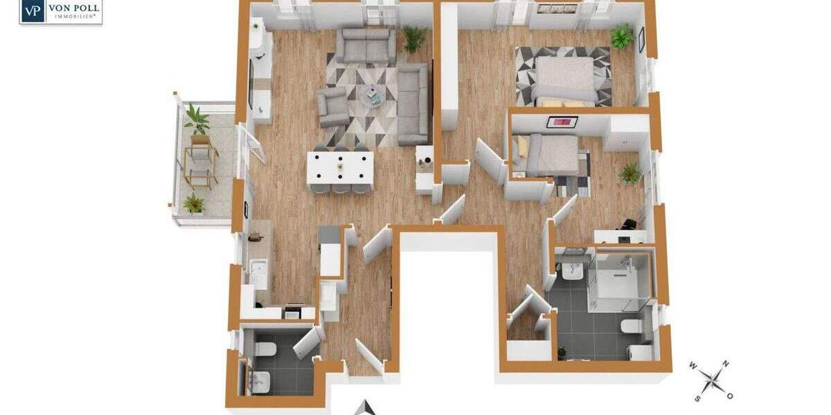Etagenwohnung Nördlingen - 3 Zimmer, 90 m&sup2;, 579.000&euro; | Angebot:25834961