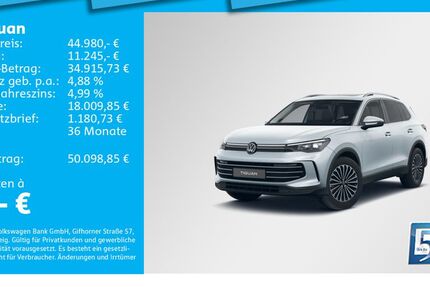 VW Tiguan 6.033 km 44.980 &euro; München 80935