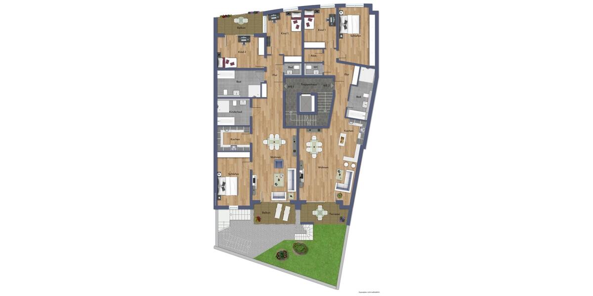 Etagenwohnung Bergisch Gladbach - 4 Zimmer, 137 m&sup2;, 1.700&euro; | Angebot:26603066