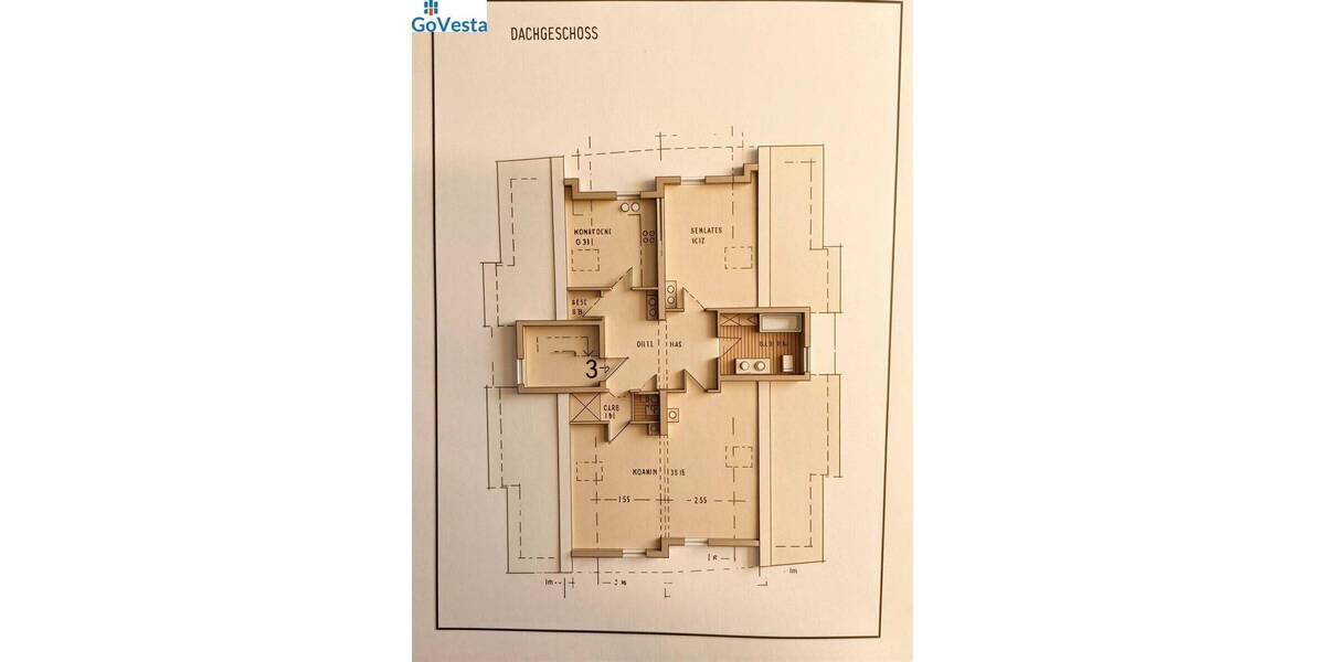 Etagenwohnung Chemnitz Kapellenberg - 3 Zimmer, 80 m&sup2;, 499&euro; | Angebot:26867094