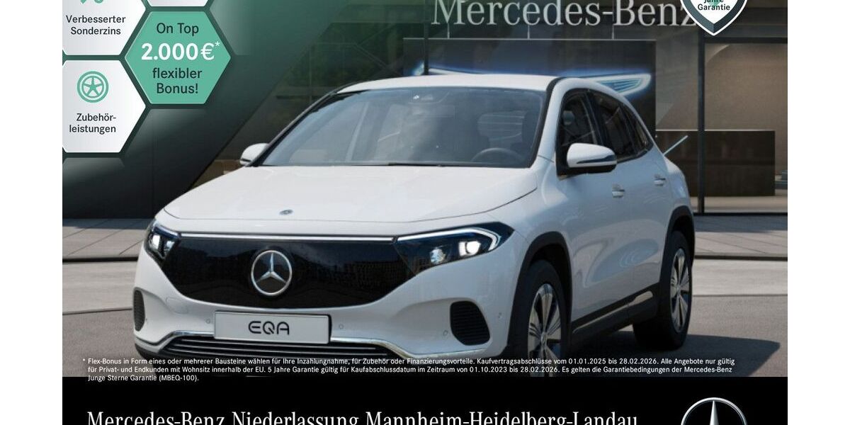 Mercedes-Benz EQA 12.532 km 34.990 € Mannheim 68165