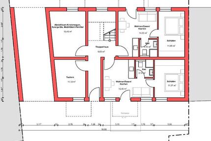 Wohnung Saarlouis - 1 Zimmer, 34 m&sup2;, 173.200&euro; | Angebot:27108743